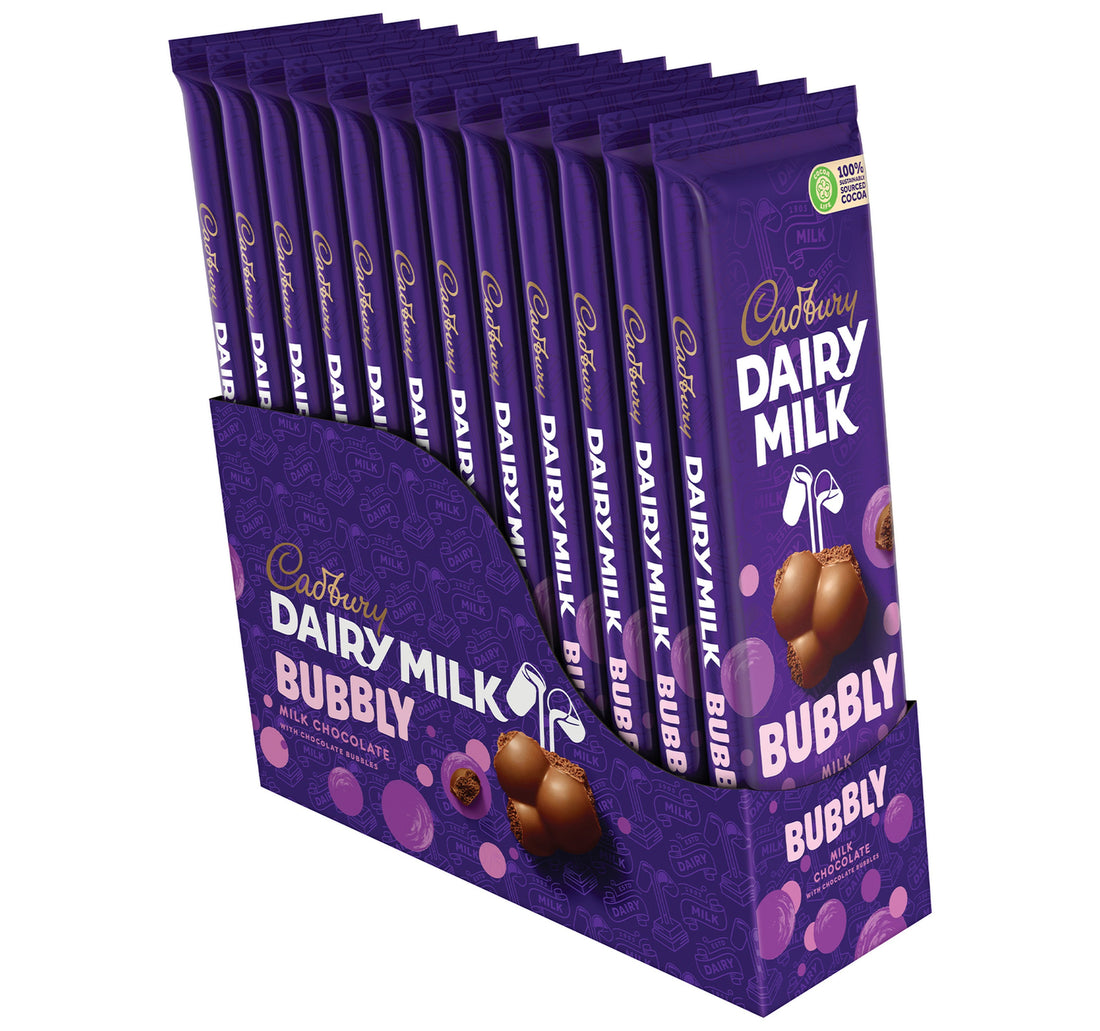 Cadbury Dairy Milk Bubbly Chocolate 12 x 87 g