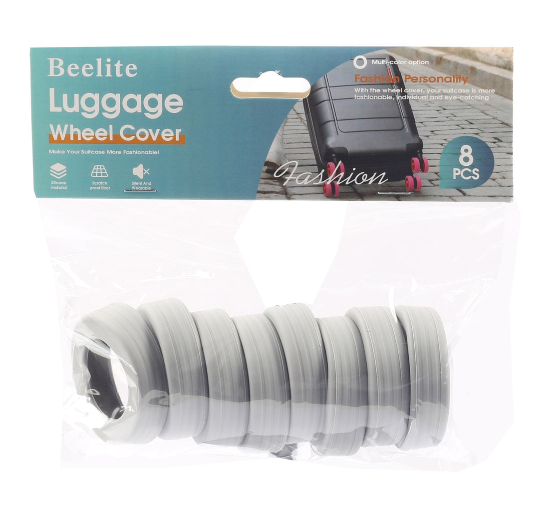 Beelite Fancy Luggage Wheel Cover 8pcs Assorted