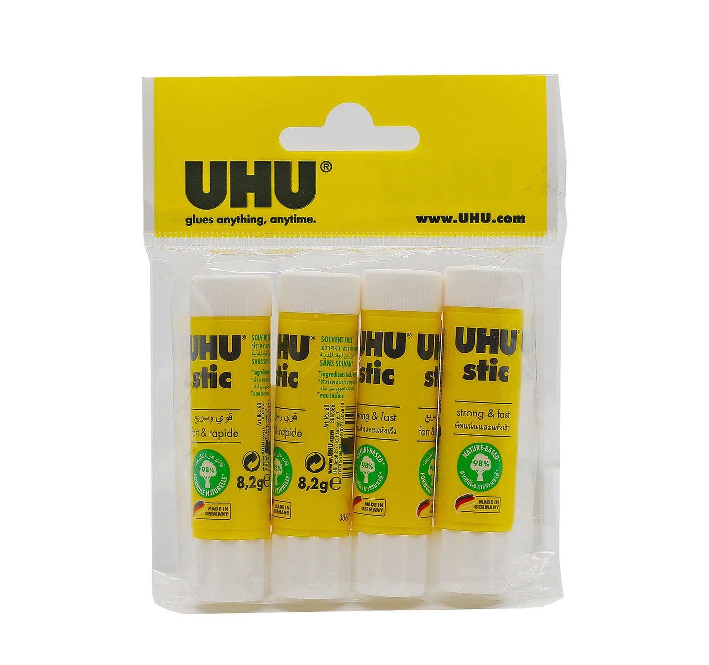 Uhu Glue Stic 4pcs