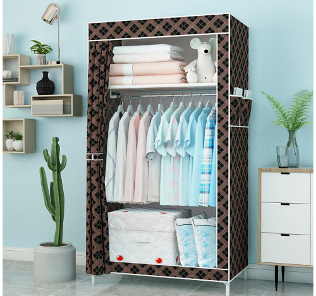 Maple Leaf Non-Woven Fabric Wardrobe, Foldable Storage Organizer 1005