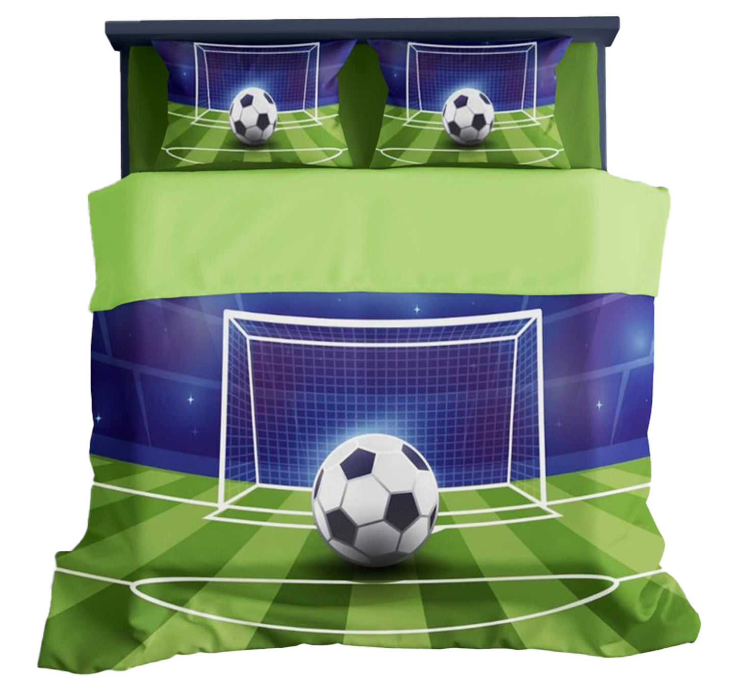 Maple Leaf Foot Ball Bed Sheet 160x240cm Assorted