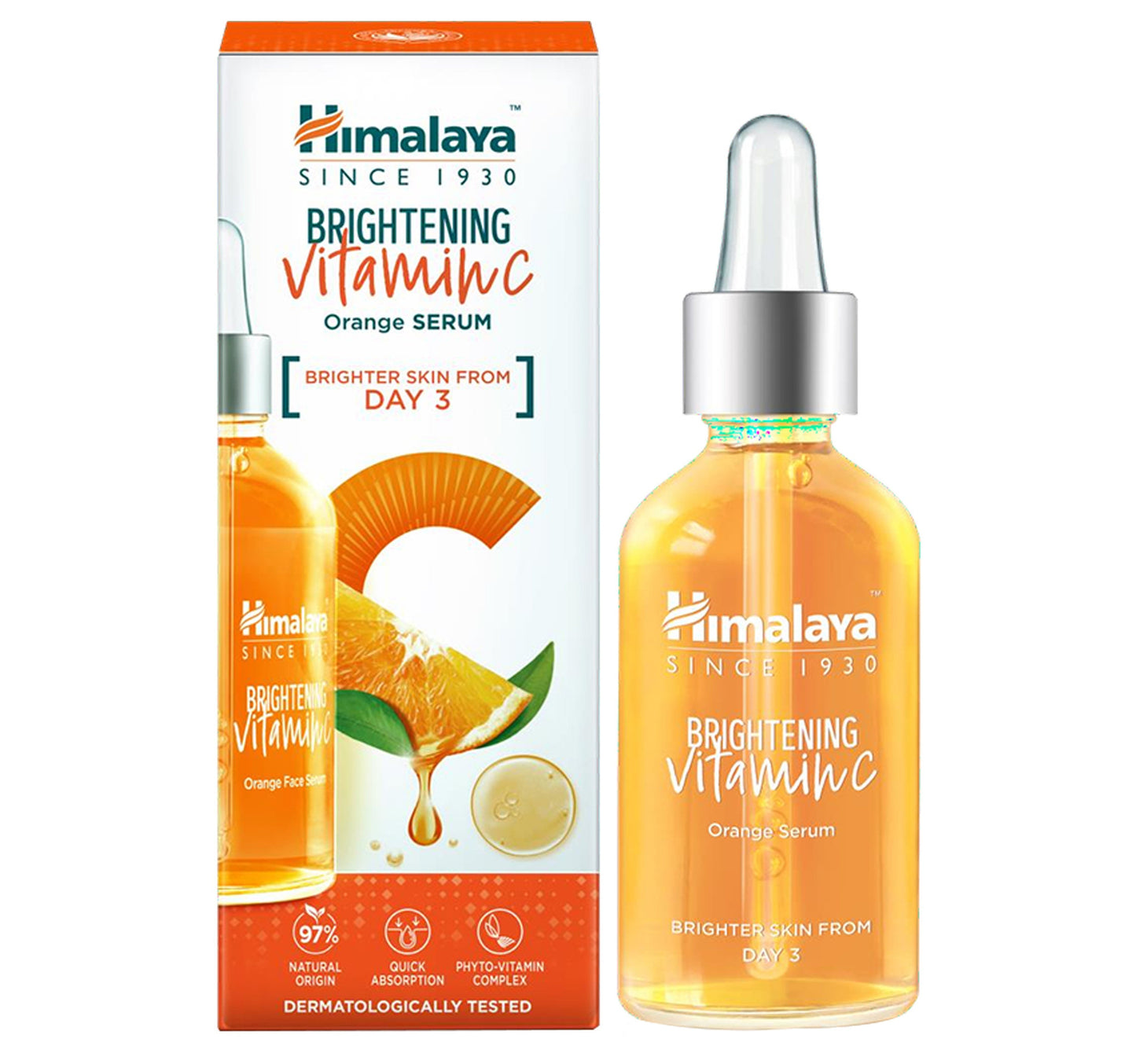Himalaya Brightening Vitamin C Orange Serum 30 ml