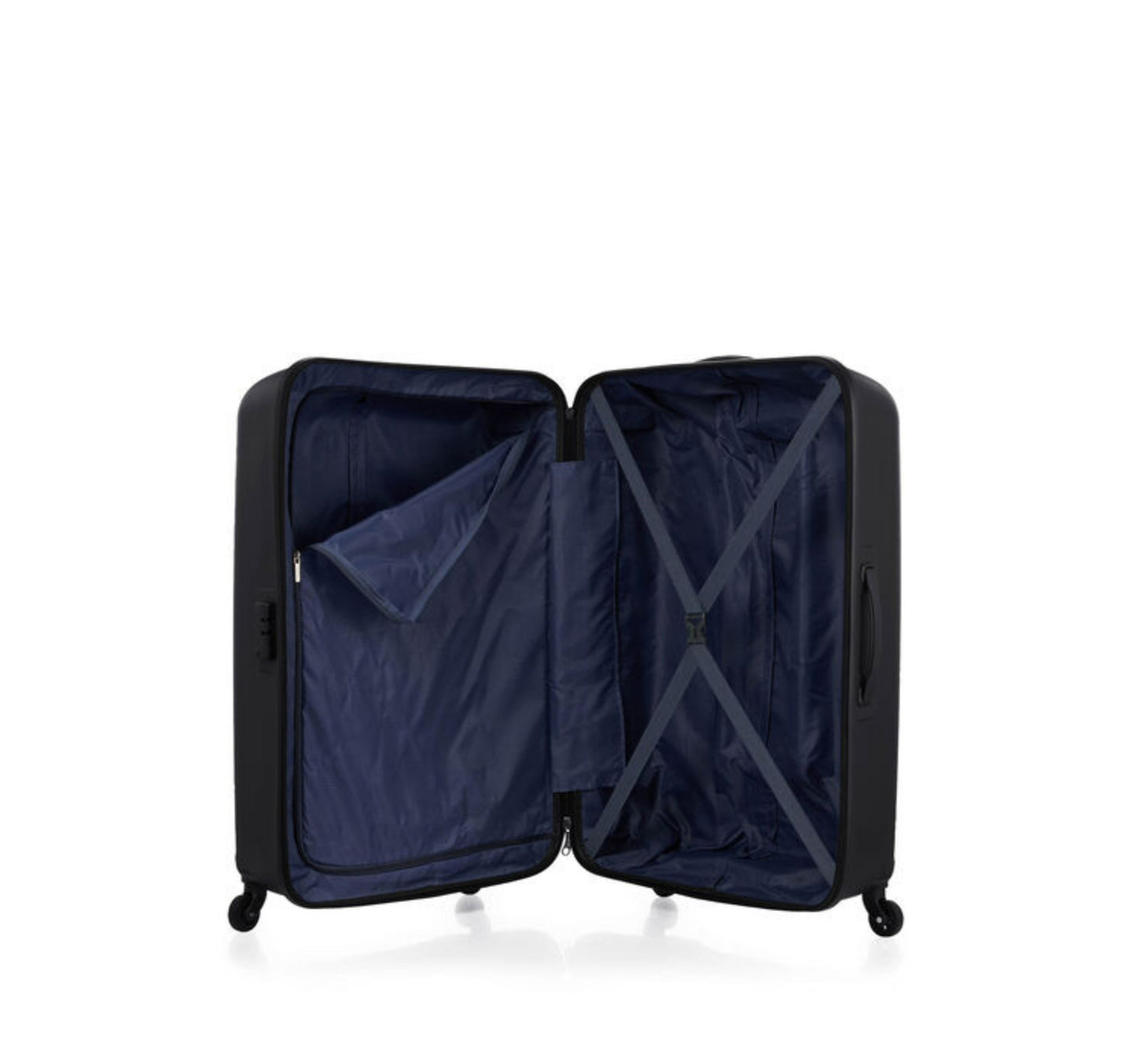 American Tourister Ellipso 4 Spinner Wheel Hard Trolley, 79 cm, Black