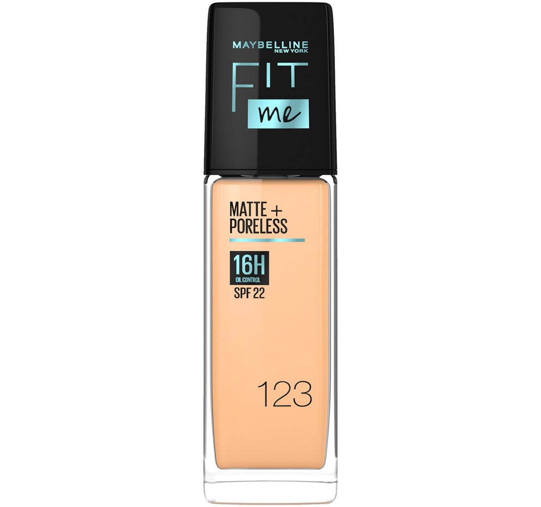 Maybelline Fit Me Matte + Poreless Foundation 123 1 pc