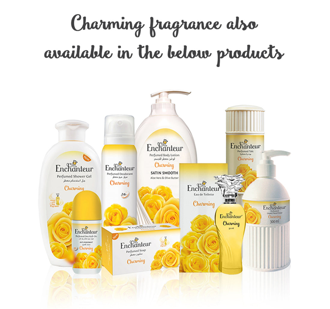 Enchanteur Nourishing Soft Charming Lotion with Macadamia Nut Oil and Shea Butter 250 ml