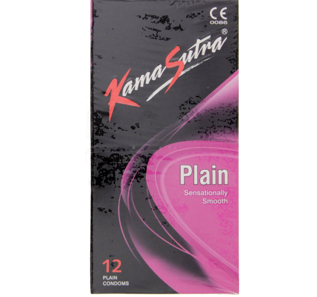 Kamasutra Plain Sensationally Smooth Condoms 12 pcs