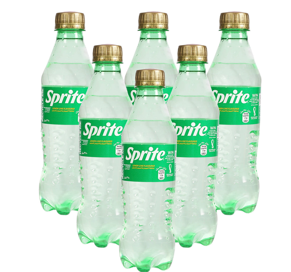 Sprite Lemon Lime Flavour Bottle Value Pack 6 x 350 ml