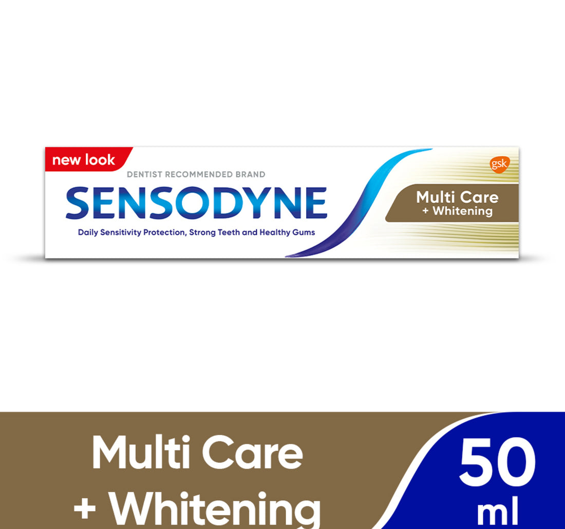 معجون أسنان سنسوداين للعناية المتعددة والتبييض ٥٠ مل