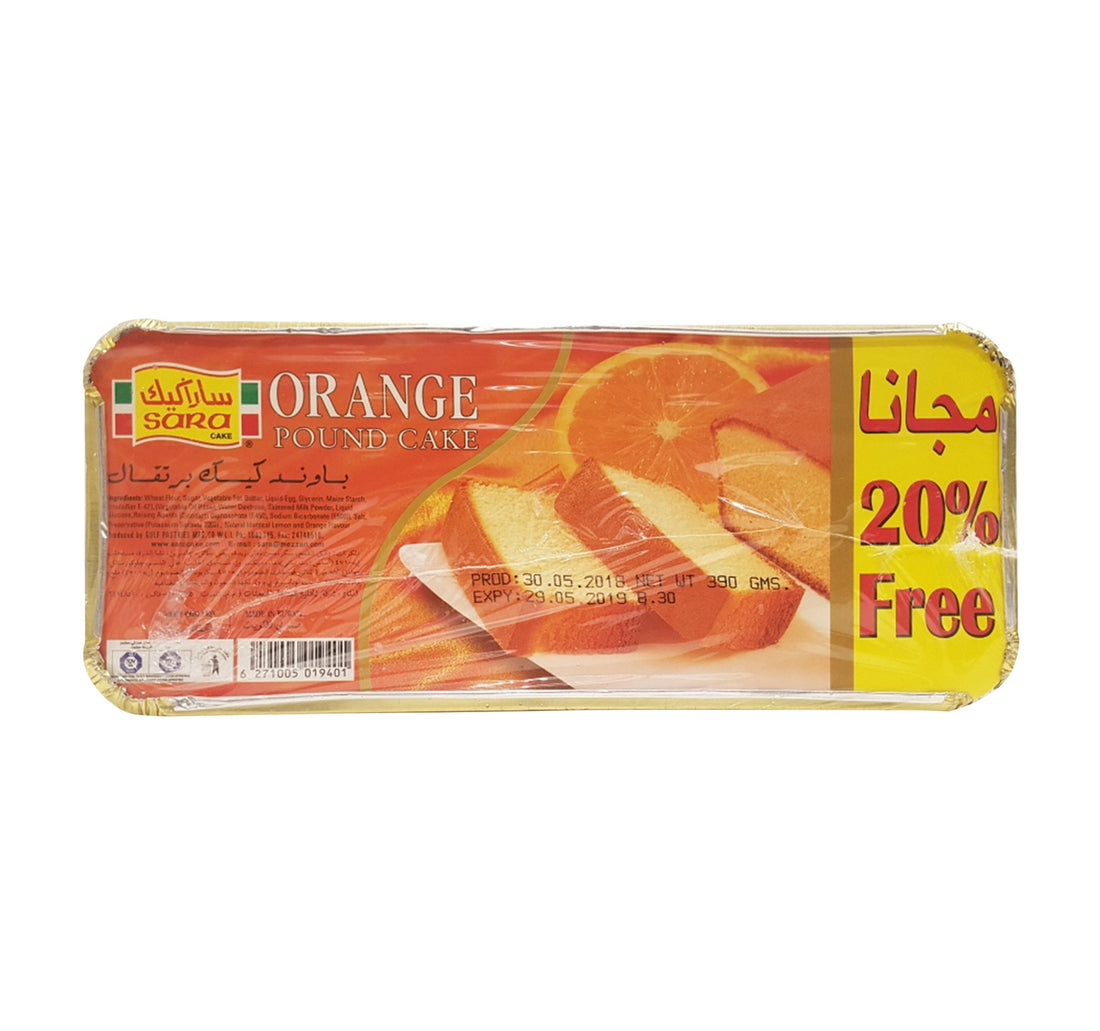 Sara Orange Pound Cake 300 g