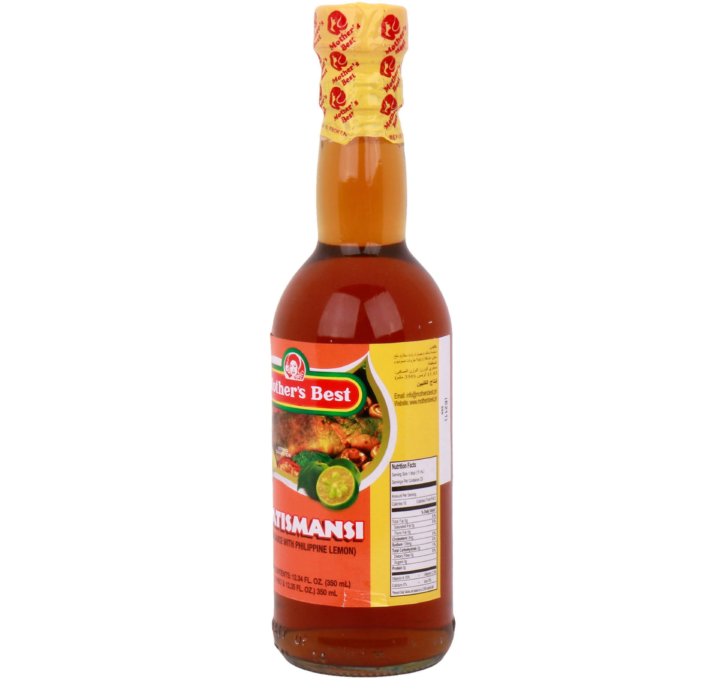 Mother's Best Fish Sauce With Philippine Lemon (Patismansi) 350 ml