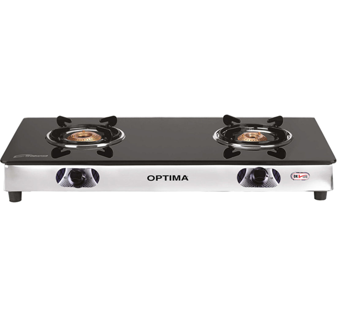 Optima Glass Top Gas Table 2 Burner GB30