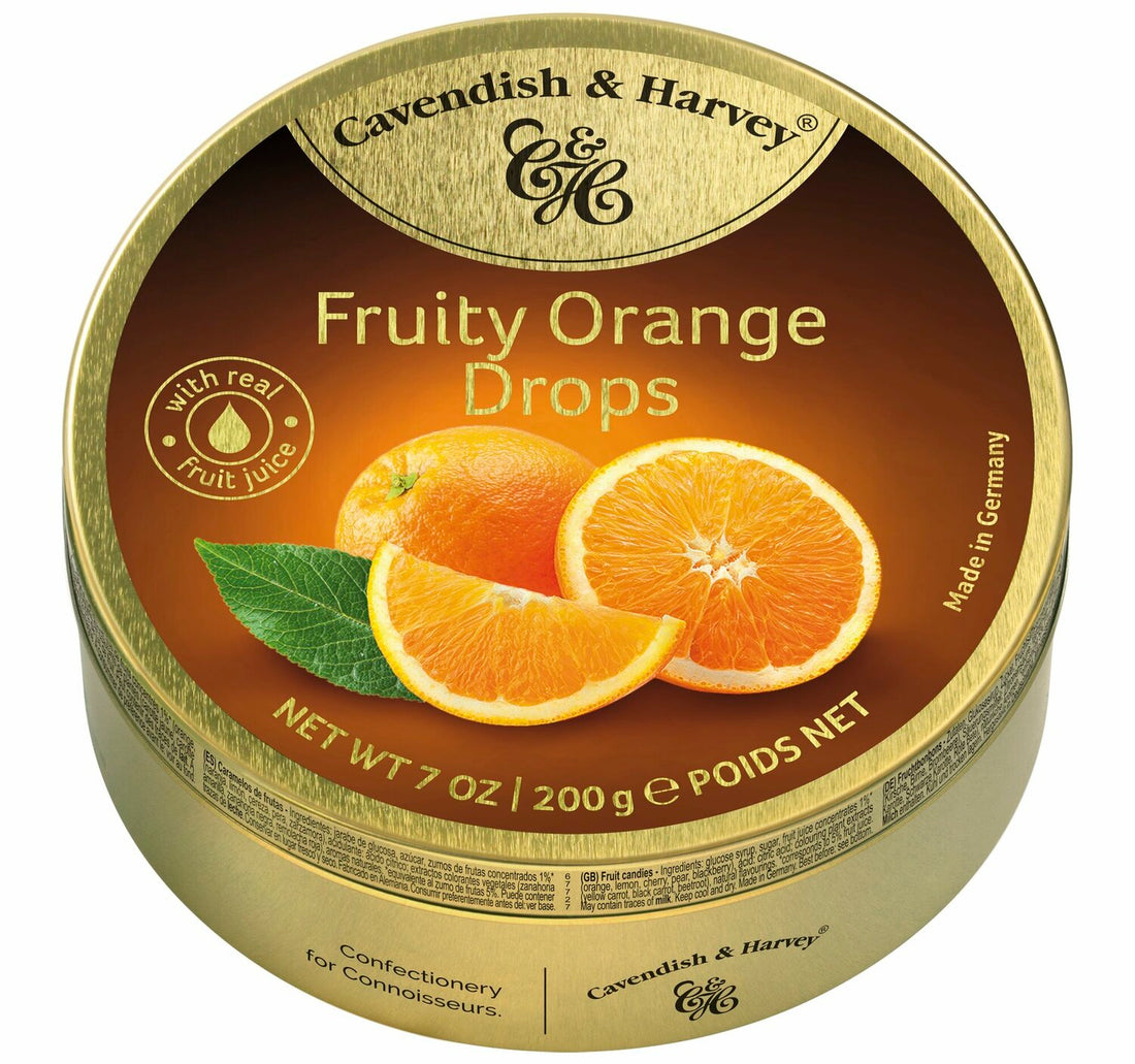 Cavendish & Harvey Orange Drop Candy 200 g