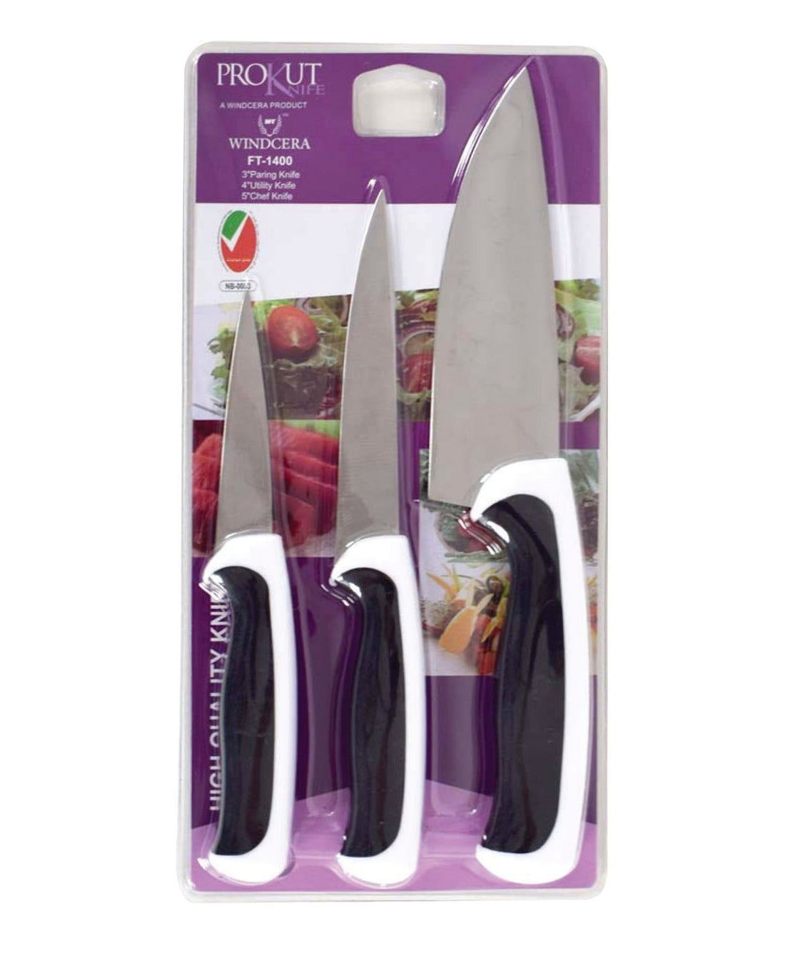 Prokut Knife Set, 3 Pcs, FT1400