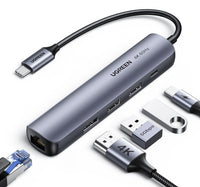 Ugreen Ultra Slim 5 in 1 USB-C Hub, 10919