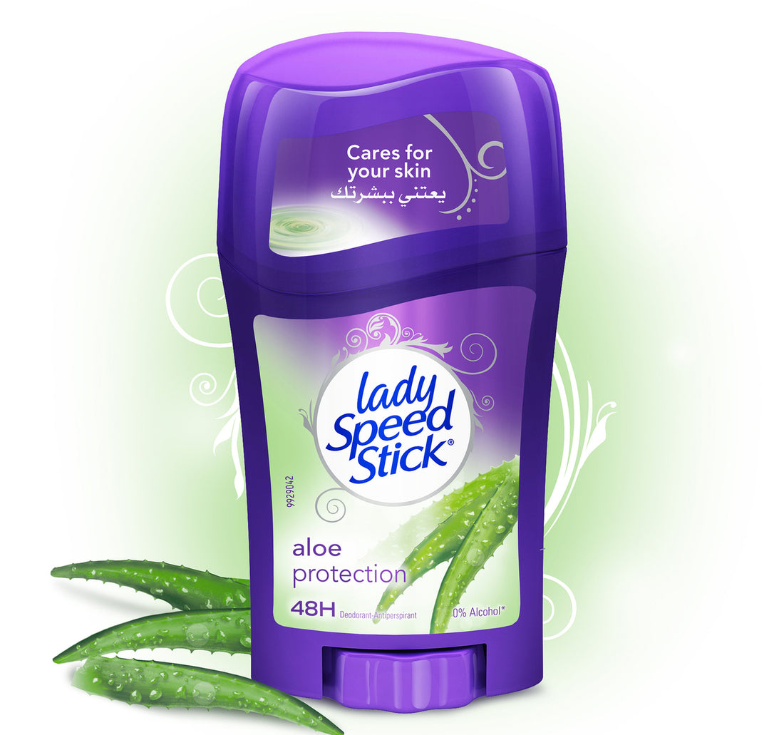 Mennen Lady Speed Stick Deodorant Anti-Perspirant Aloe Protection 45 g