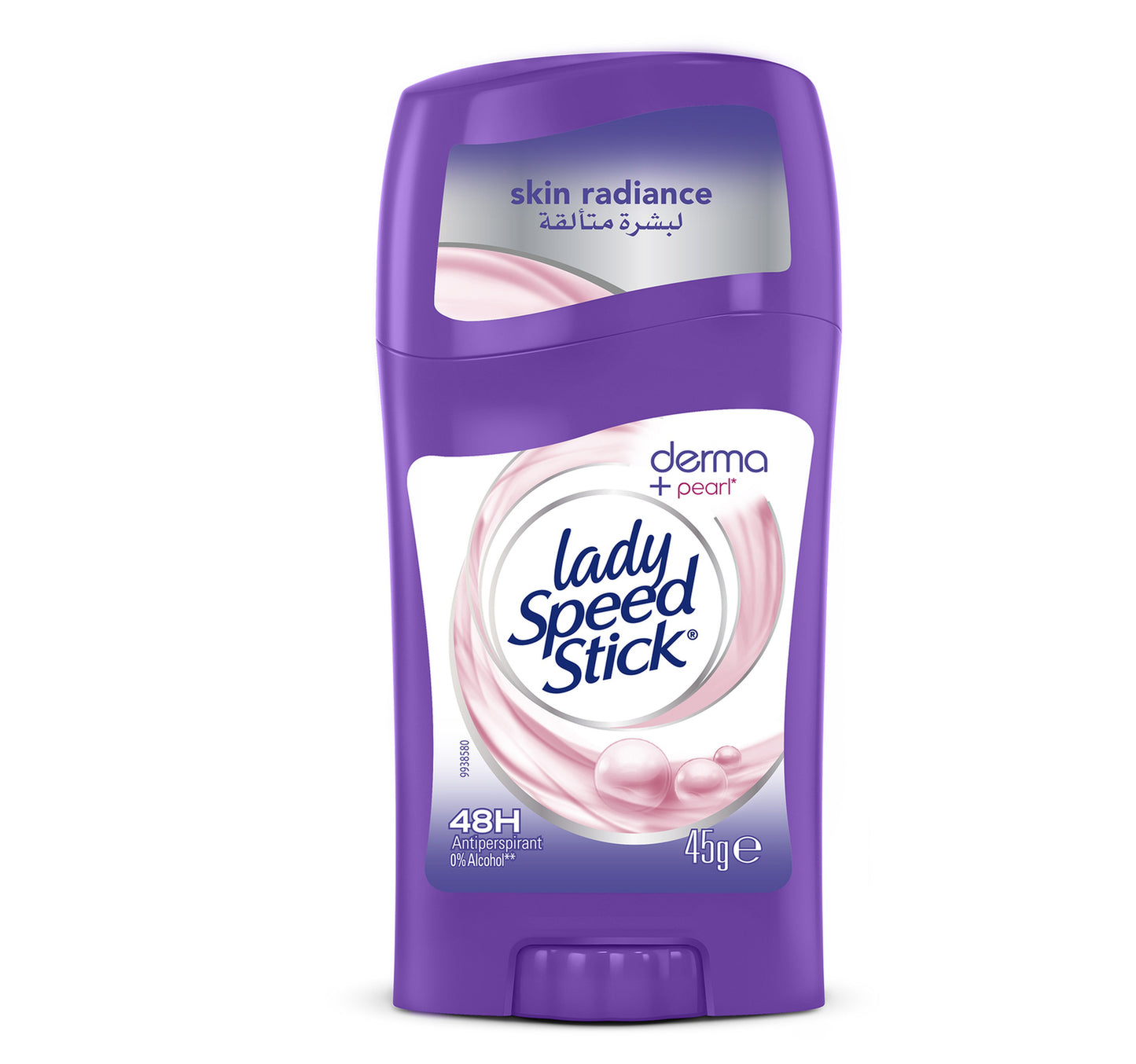 Lady Speed Stick Derma Sticks Anti-Perspirant Deodorant Radiant Skin Appearance Pearl 45 g