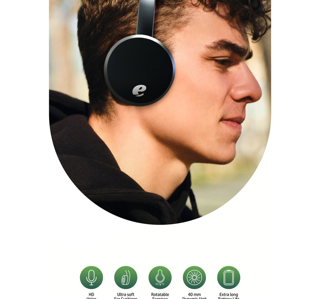 Acer ENC Wireless Headphone, Black, AK ONE