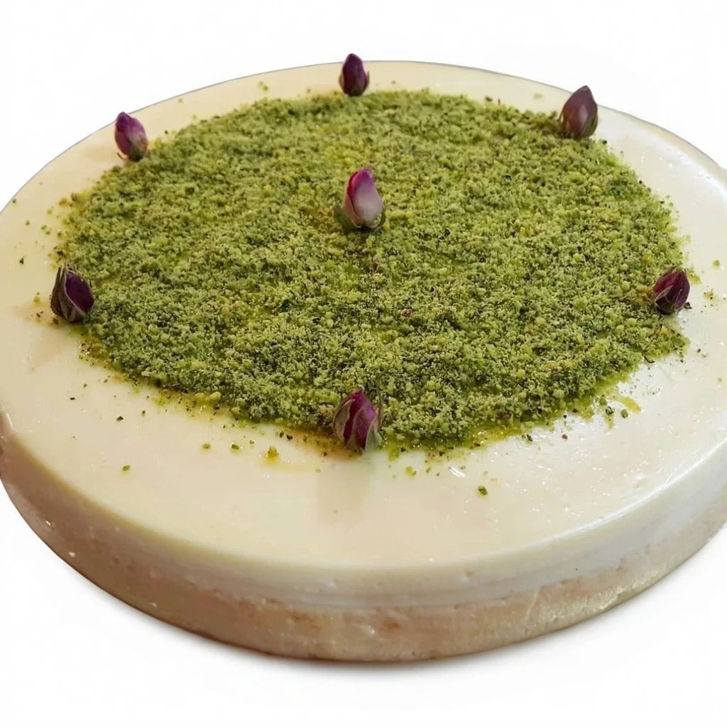 Muhallabia cheesecake