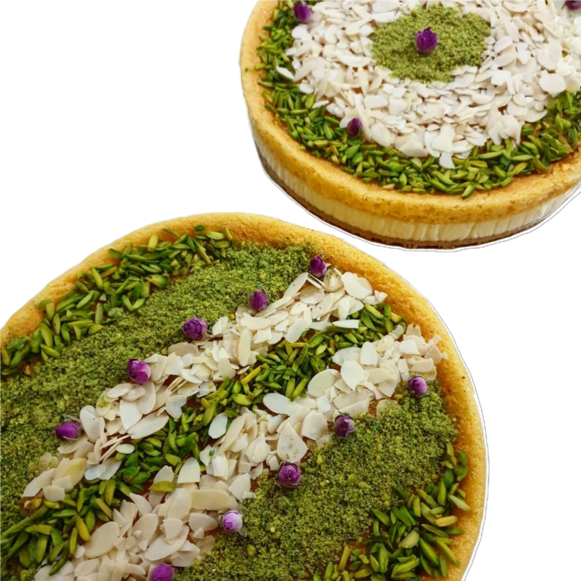 Muhallabia cheesecake
