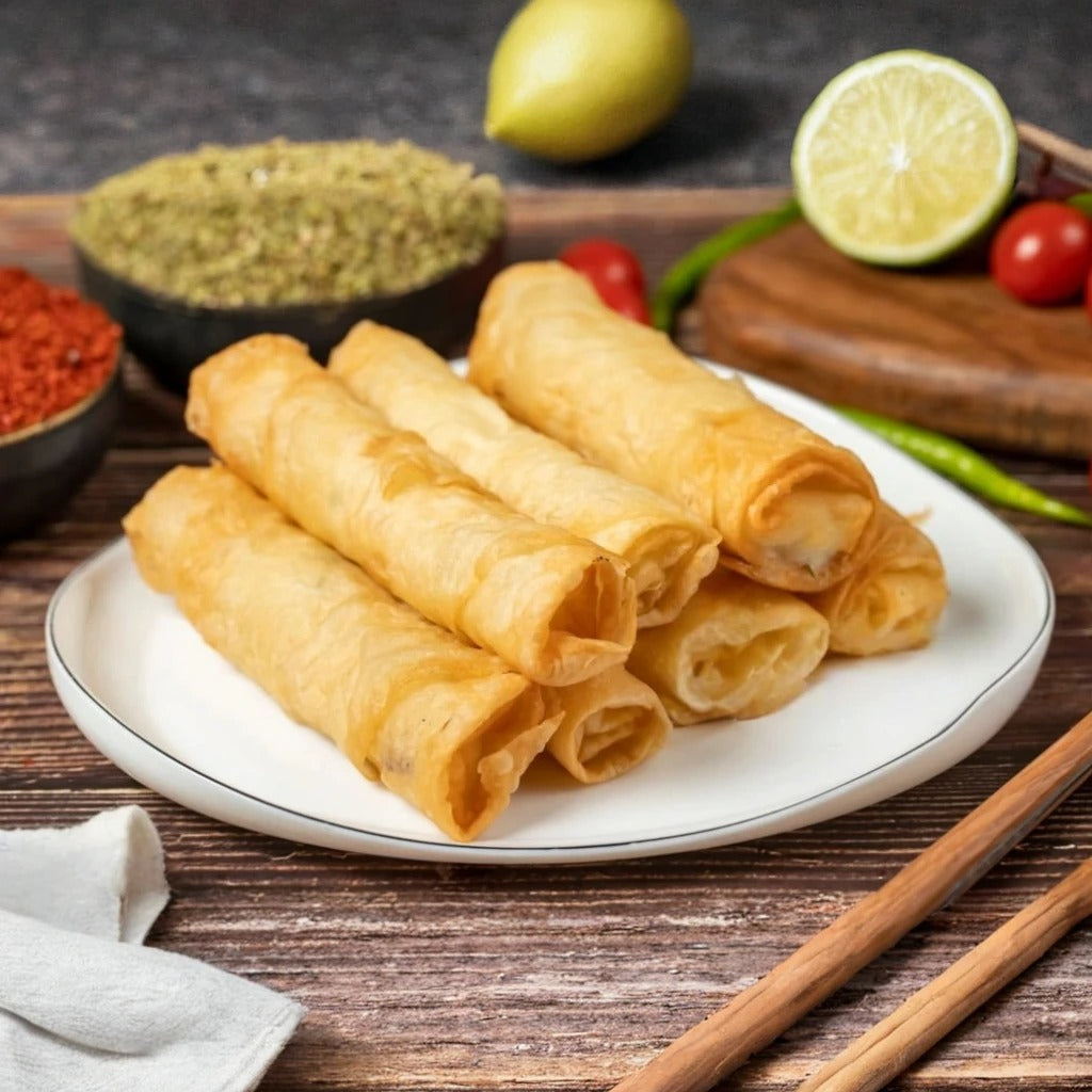 Cheese Spring Roll Kitchen by Abeer