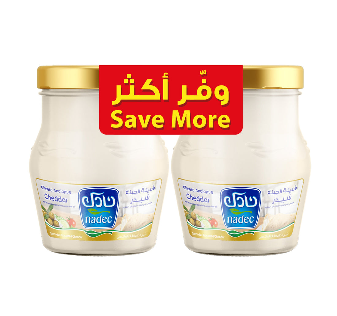 Nadec Cheddar Cheese 2 x 500 g