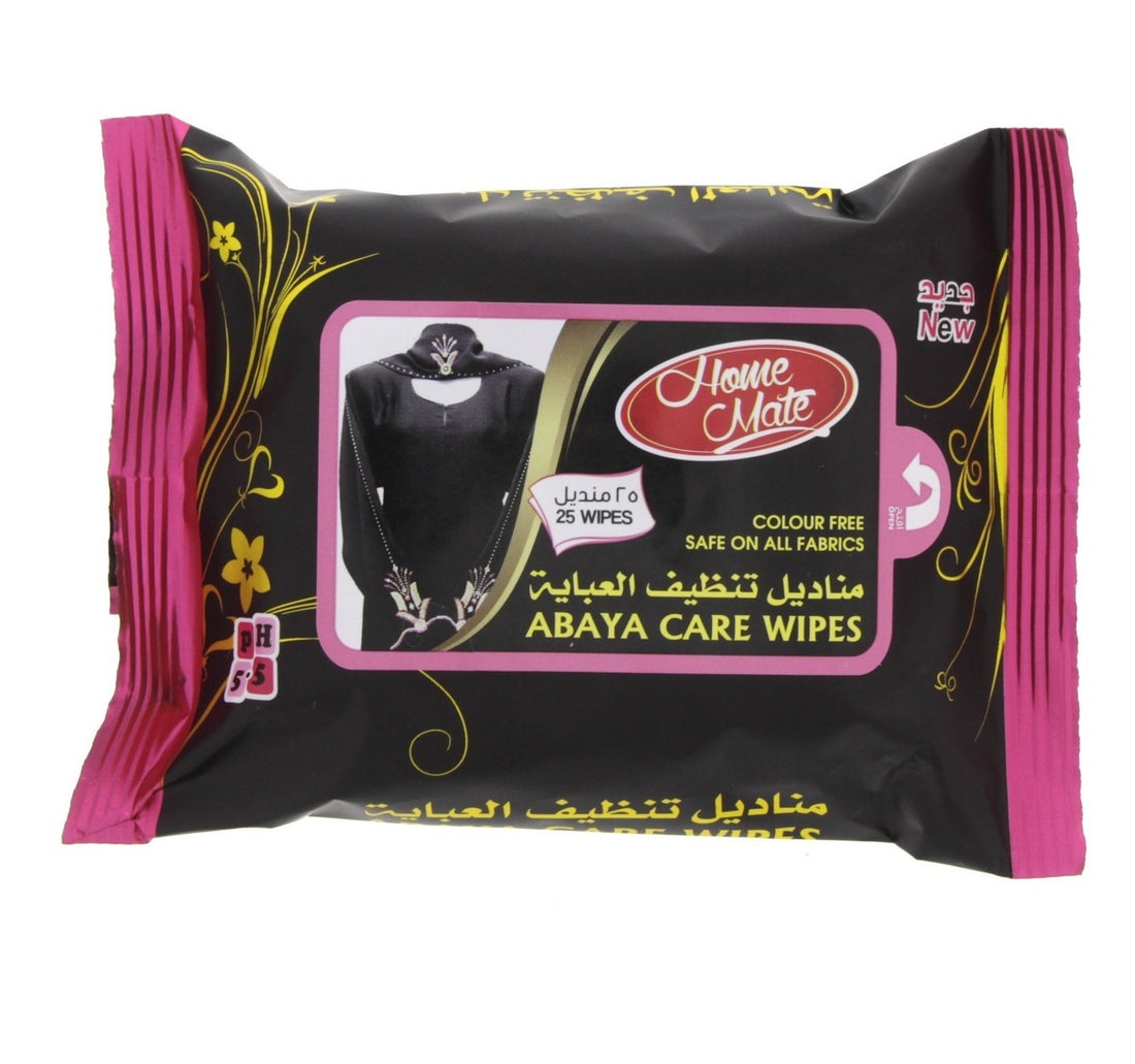مناديل هوم ميت للعناية بالعباءة ٢٥ قطعة