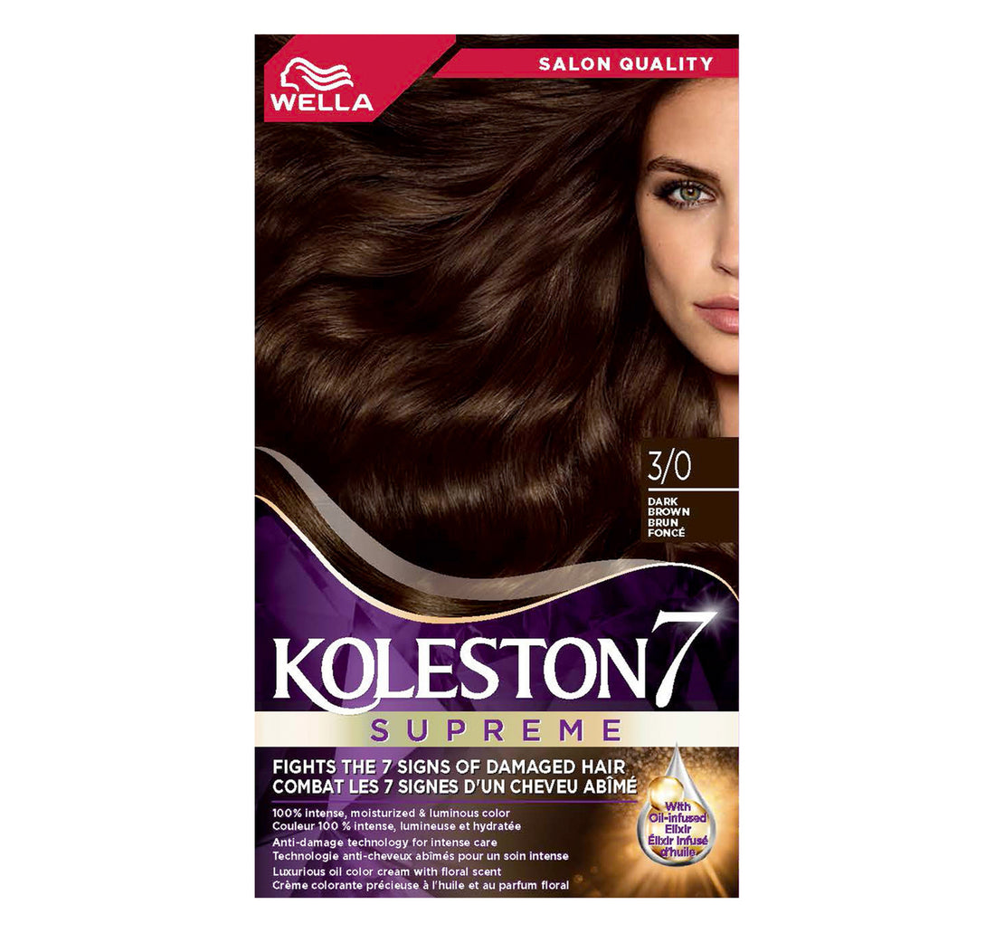 Koleston Supreme Dark Brown 3/0 1 pkt