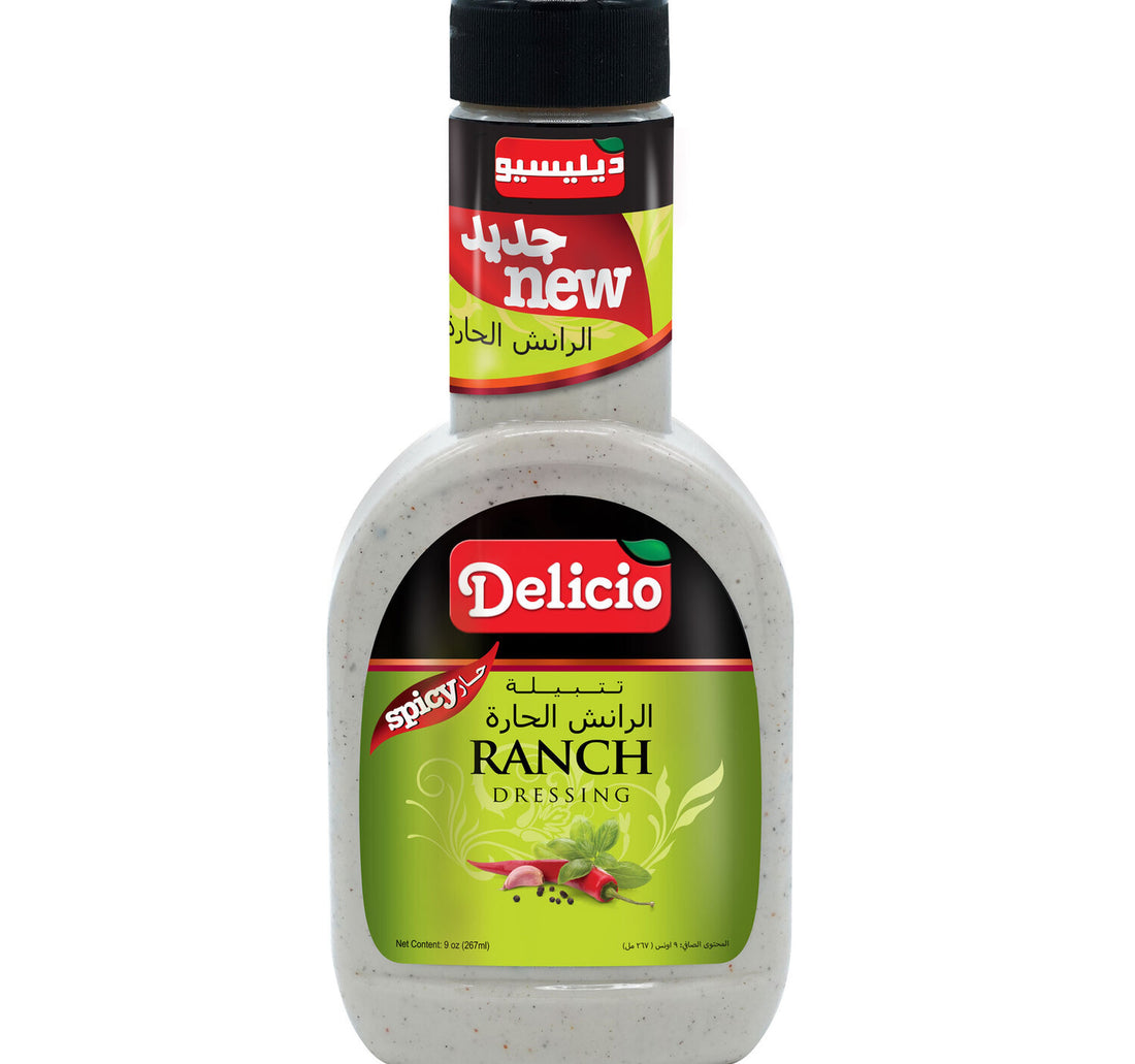 Delicio Spicy Ranch Dressing 267 ml