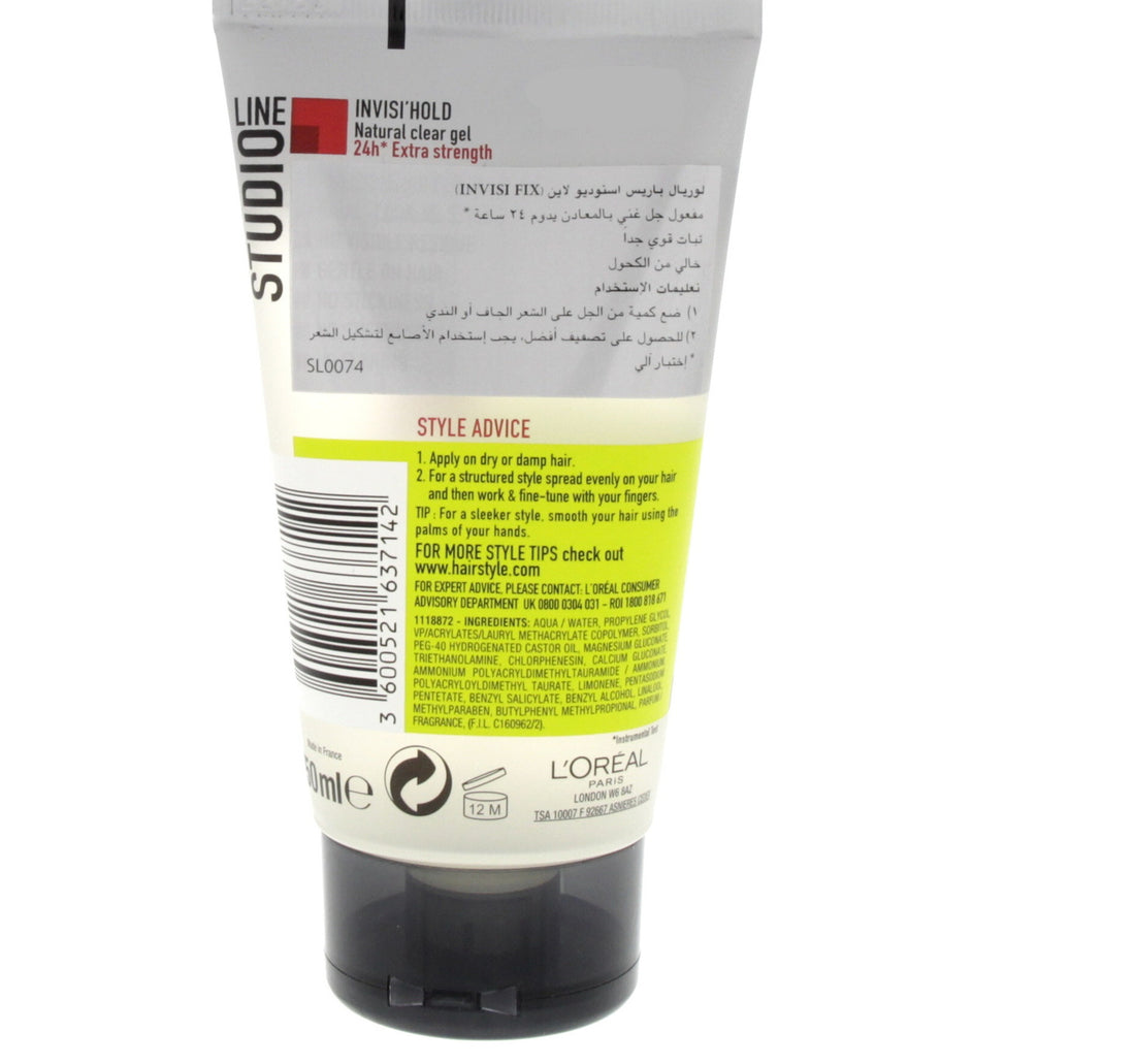 L'Oreal Paris Studio Line Mineral Control Invisi'Hold Gel Extra Strength 150 ml