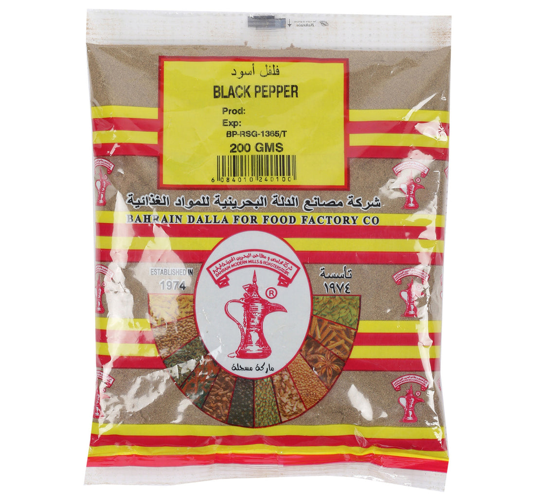بودالله مسحوق الفلفل الأسود عبوة 200 غرام
