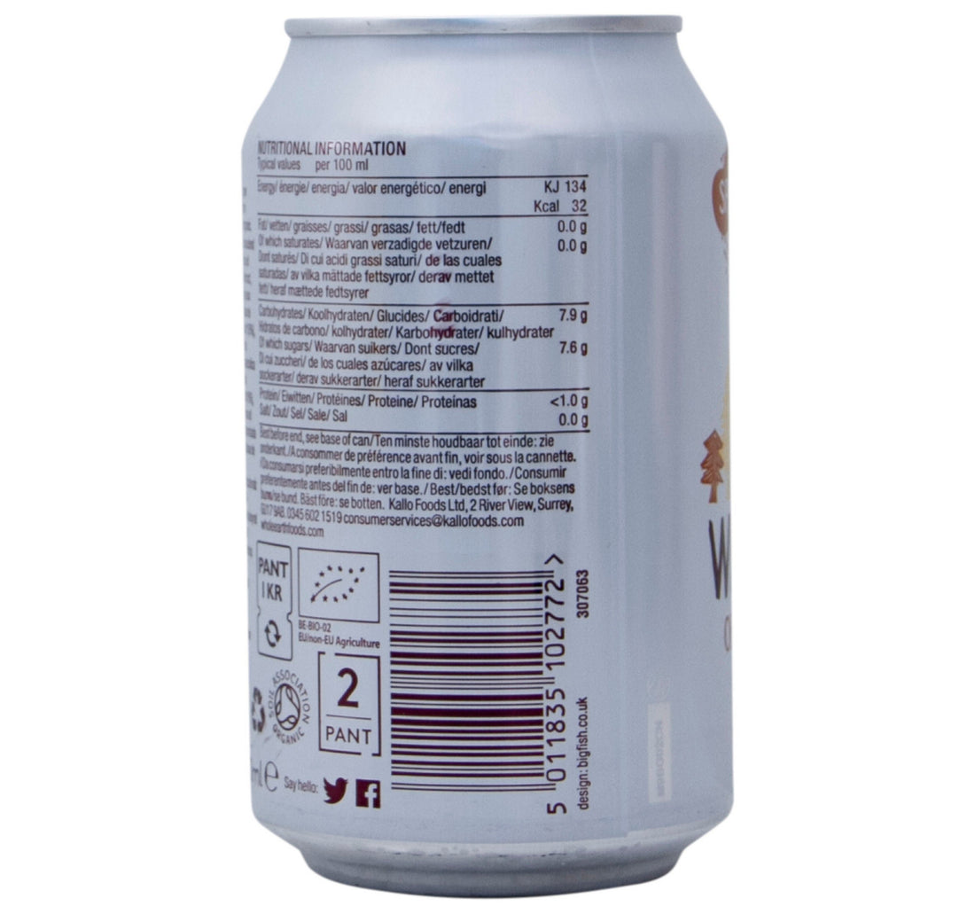 Whole Earth Organic Sparkling Ginger Juice 330 ml