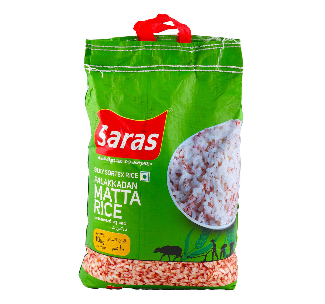 Saras Palakadan Matta Silky Sortex Rice 10 kg