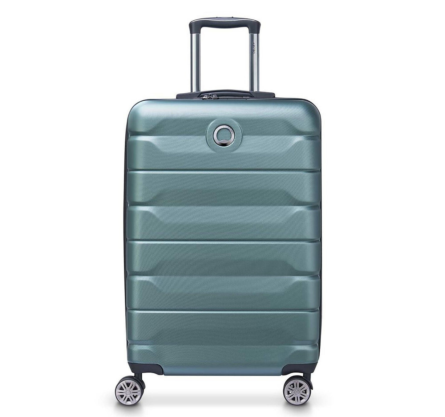 Delsey Air Armour 4 Wheels Hard Trolley, 55 cm, Green