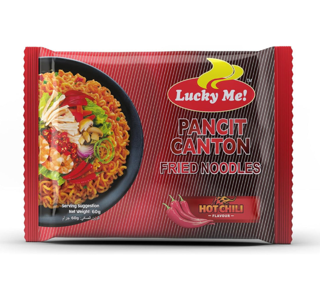Lucky Me Hot Chili Flavour Instant Pancit Canton 6 x 60 g