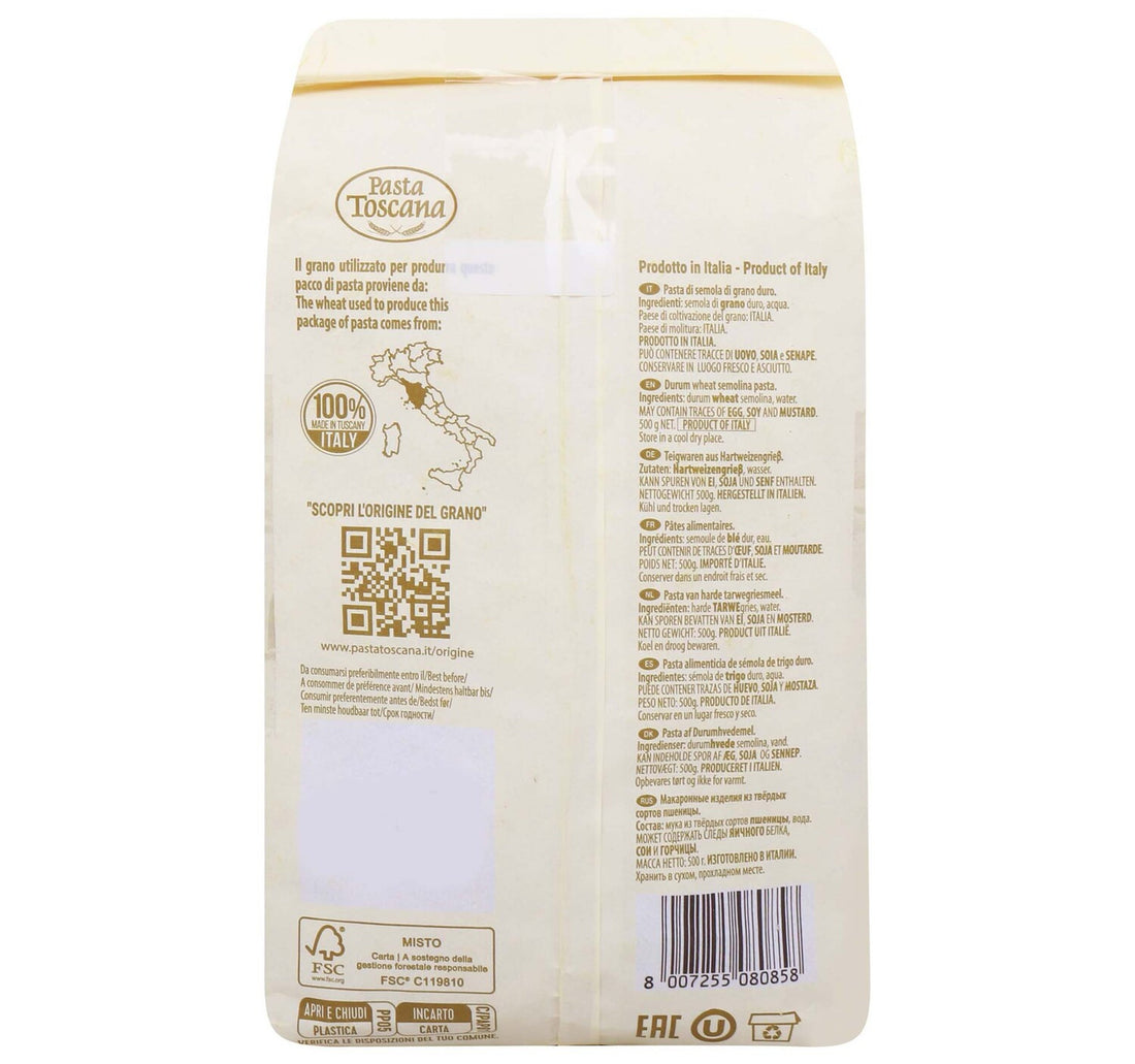 Pasta Toscana Fusilli Super Pasta No.85 500 g