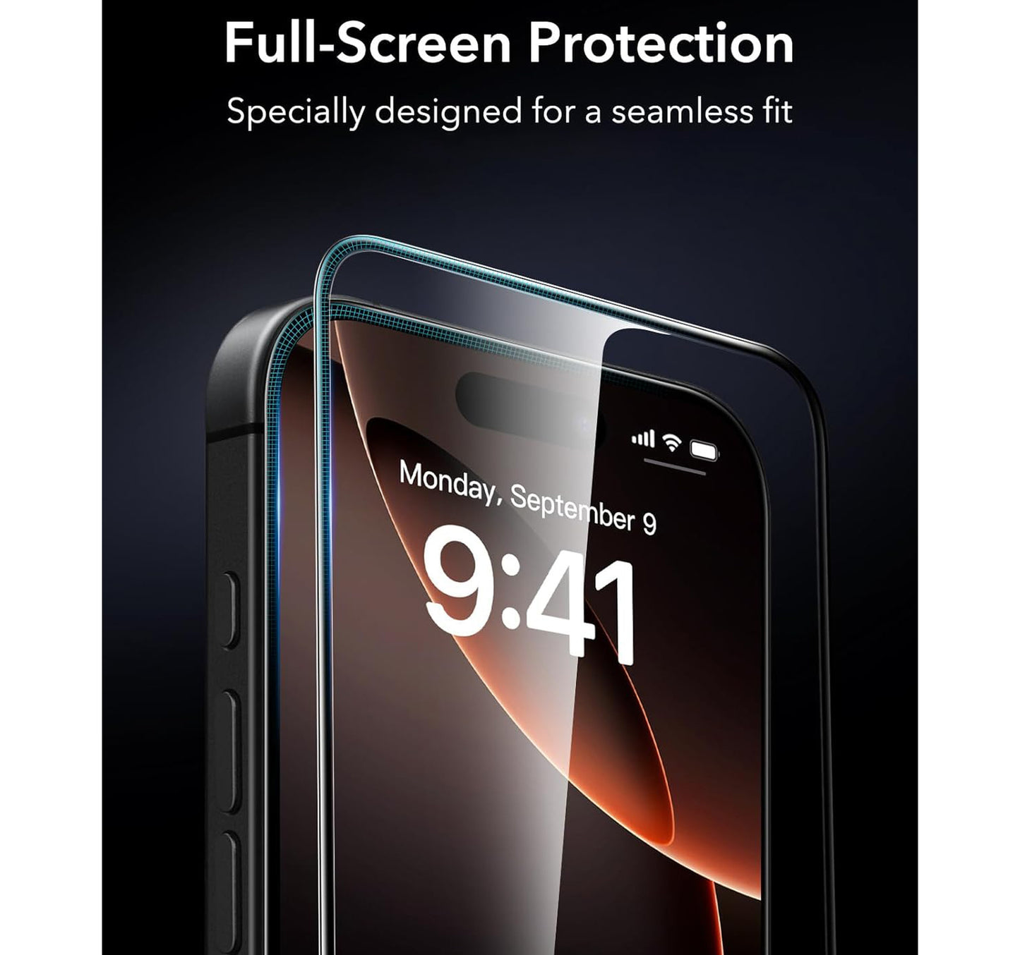 Trands iPhone 17 Pro Max Magnetic Screen Protector, Clear, TR-SP6693