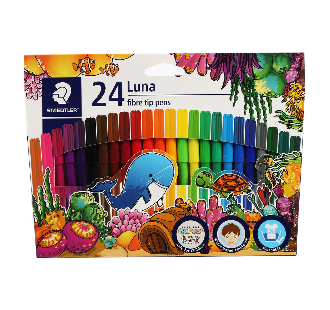 أقلام ستيدلر ذات الطرف الليفي 327LWP24