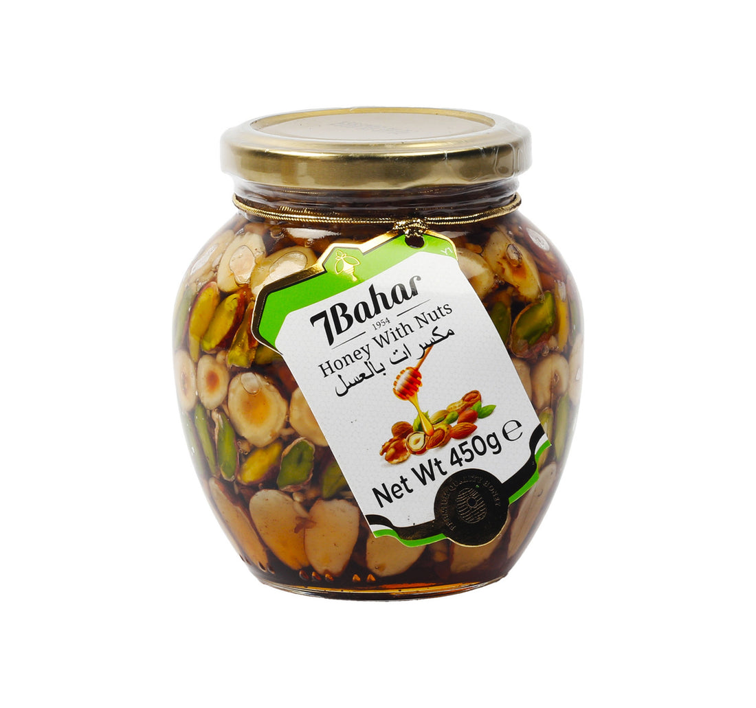 7Bahar Honey With Nuts 450 g