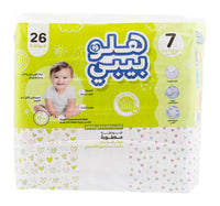 Hello Baby Jumbo Improved Diaper Size 7 XXXL +20kg 26 pcs