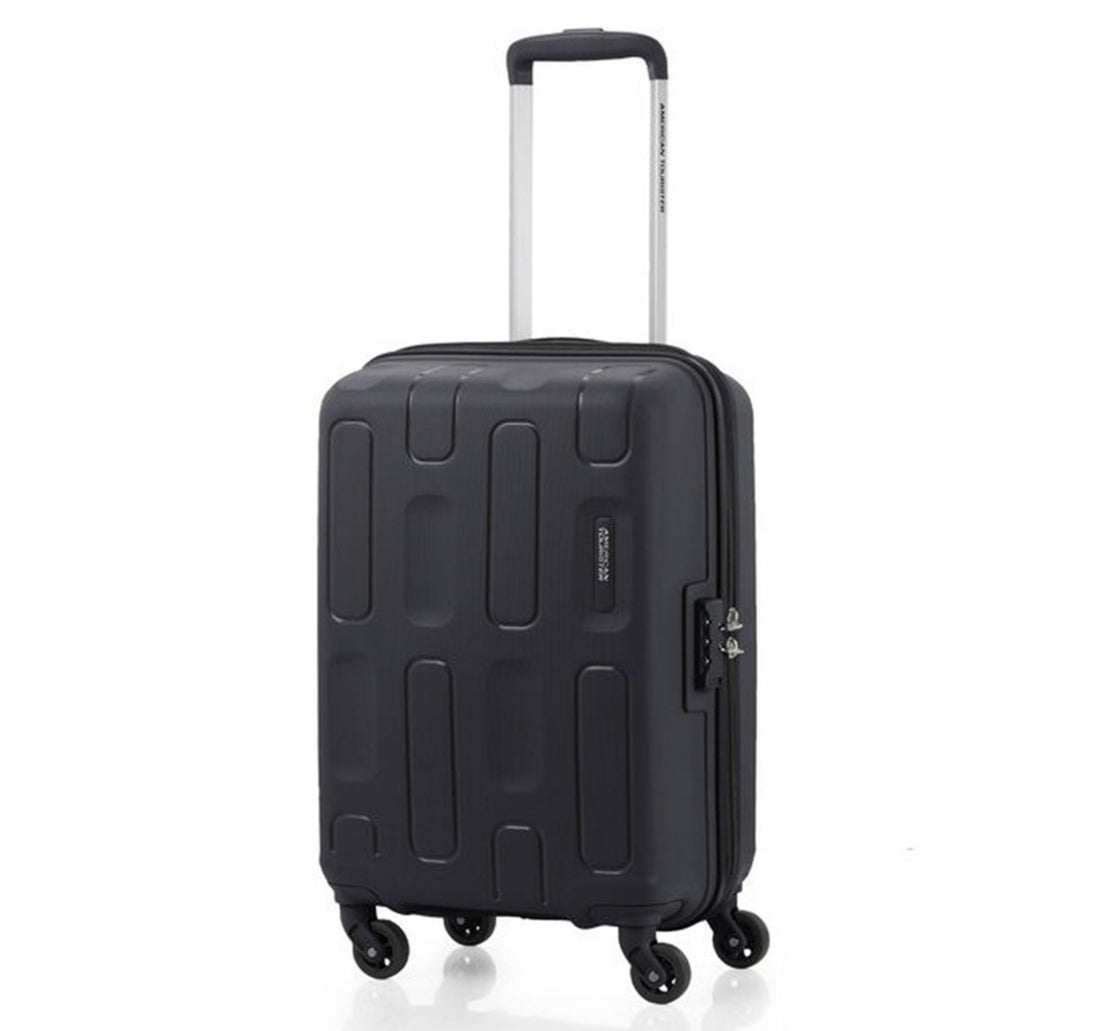 American Tourister Ellipso 4 Spinner Wheel Hard Trolley, 55 cm, Black