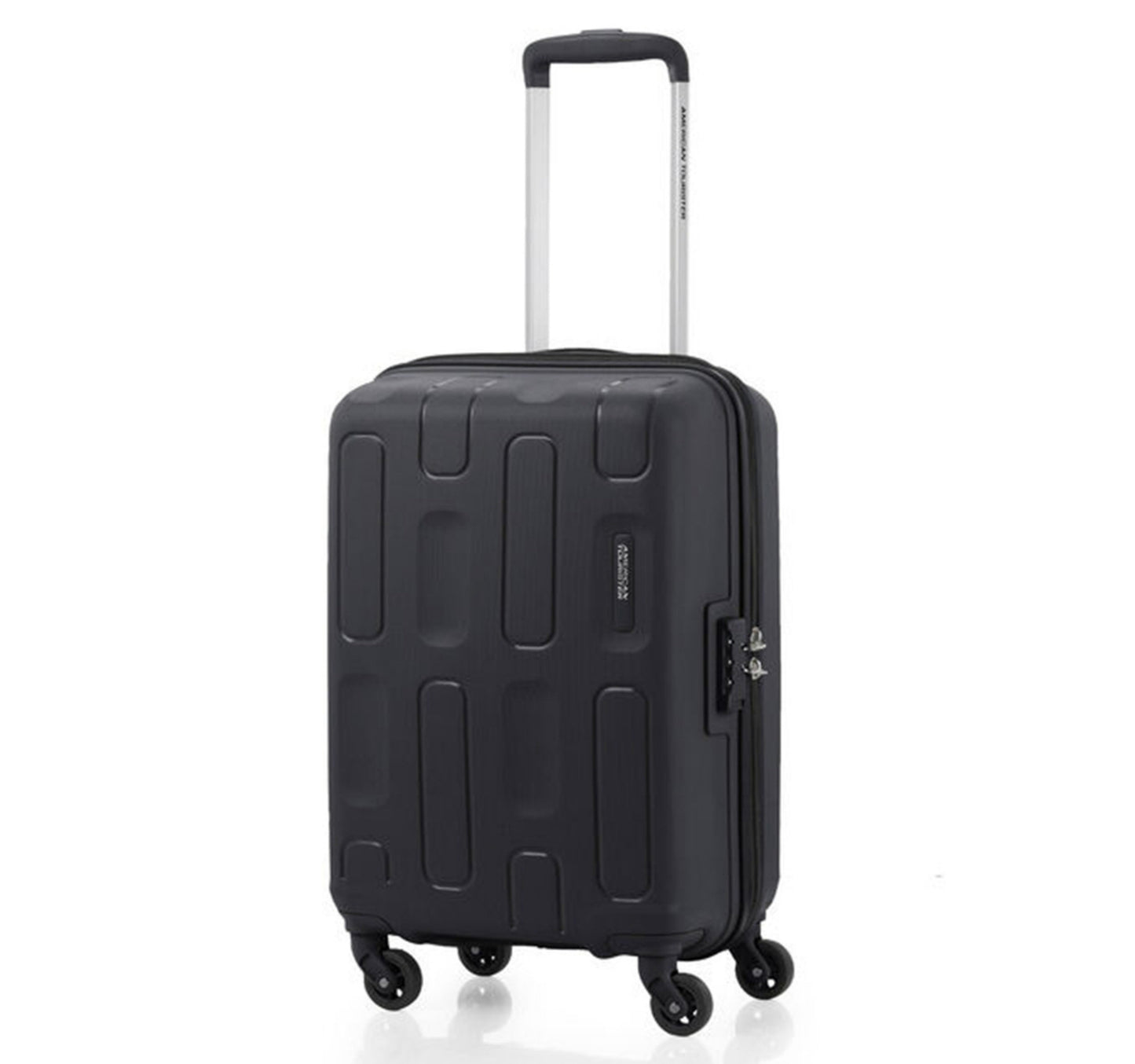 American Tourister Ellipso 4 Spinner Wheel Hard Trolley, 55 cm, Black