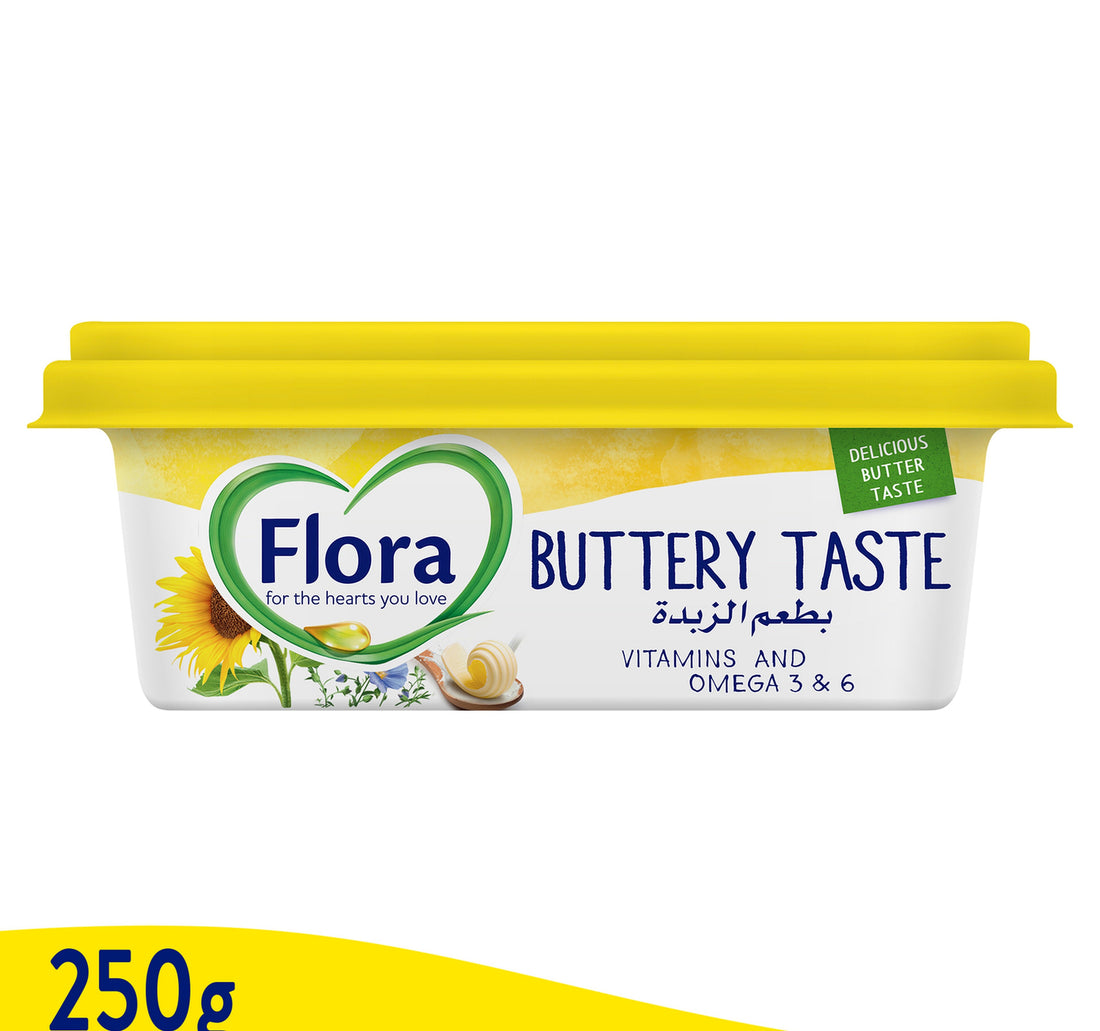 Flora Buttery Taste Vegetable Oil Spread 250 g