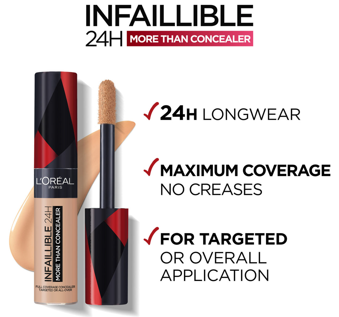 L'Oreal Paris Infallible Concealer 331 Latte 1pc