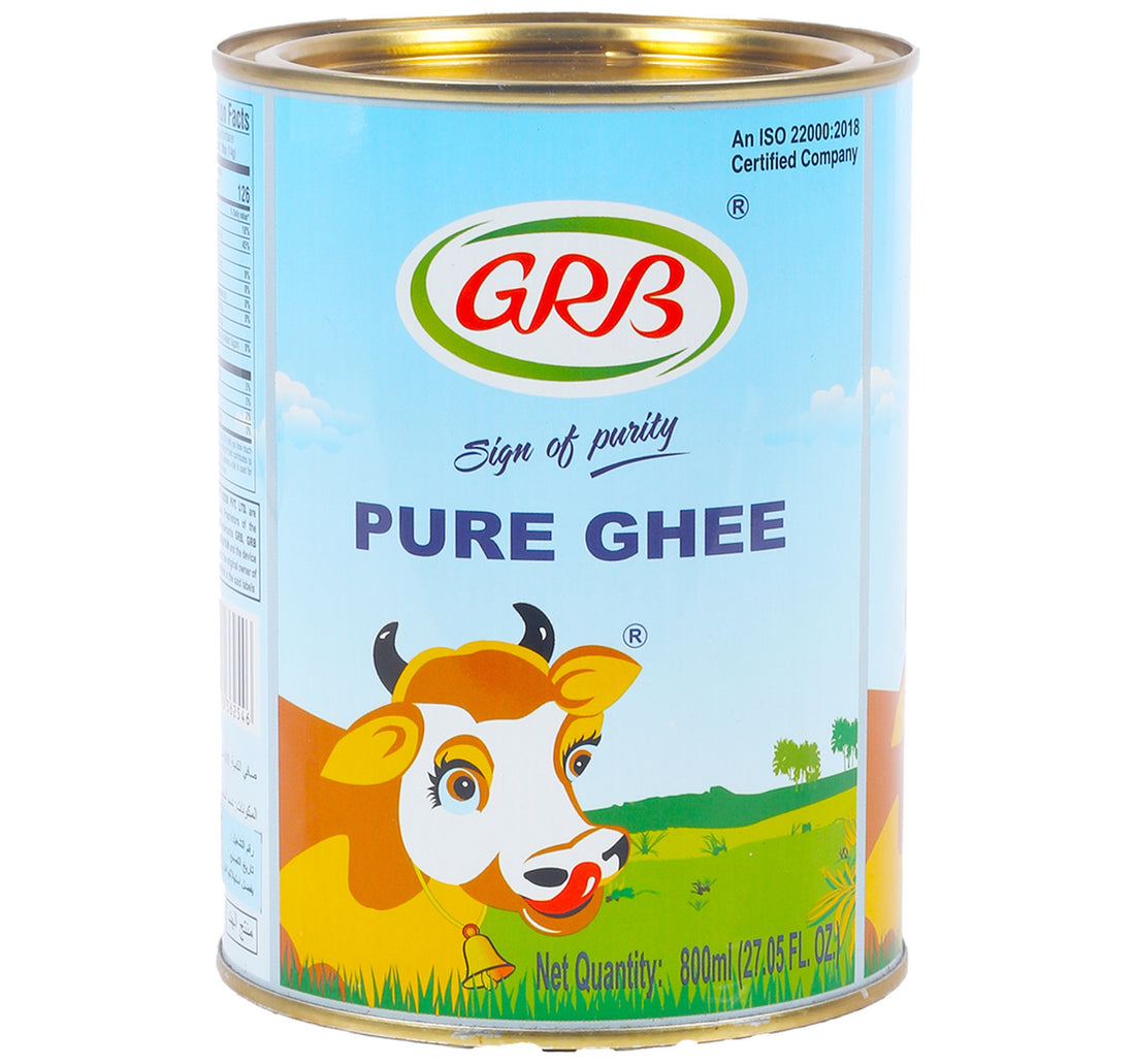 GRB Pure Ghee Tin 800 ml