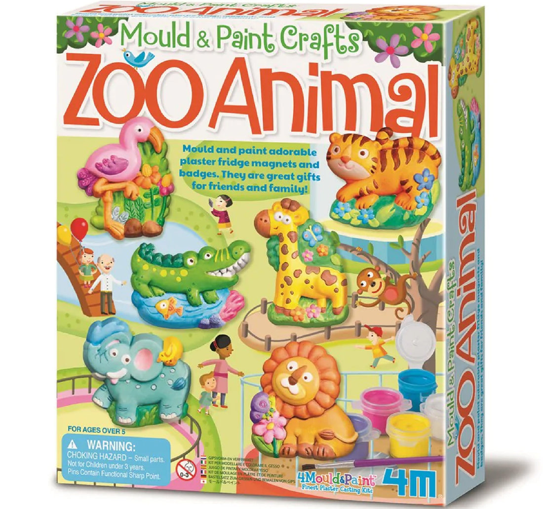 4M قوالب ودهانات حرفية لحيوانات حديقة الحيوانات، 4753