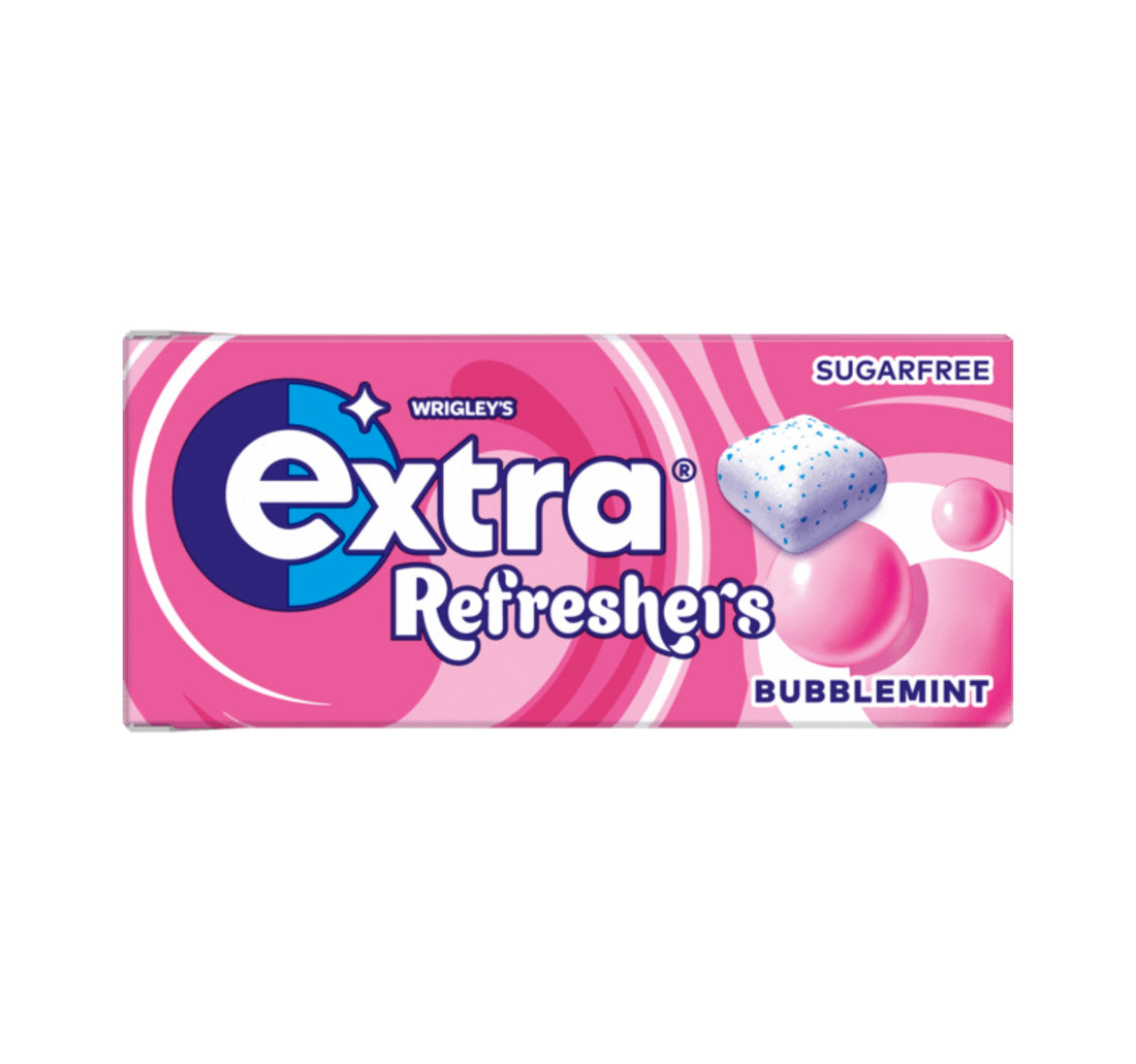 Wrigley's Extra Refreshers Bubblemint Sugar Free Gum 15.6 g