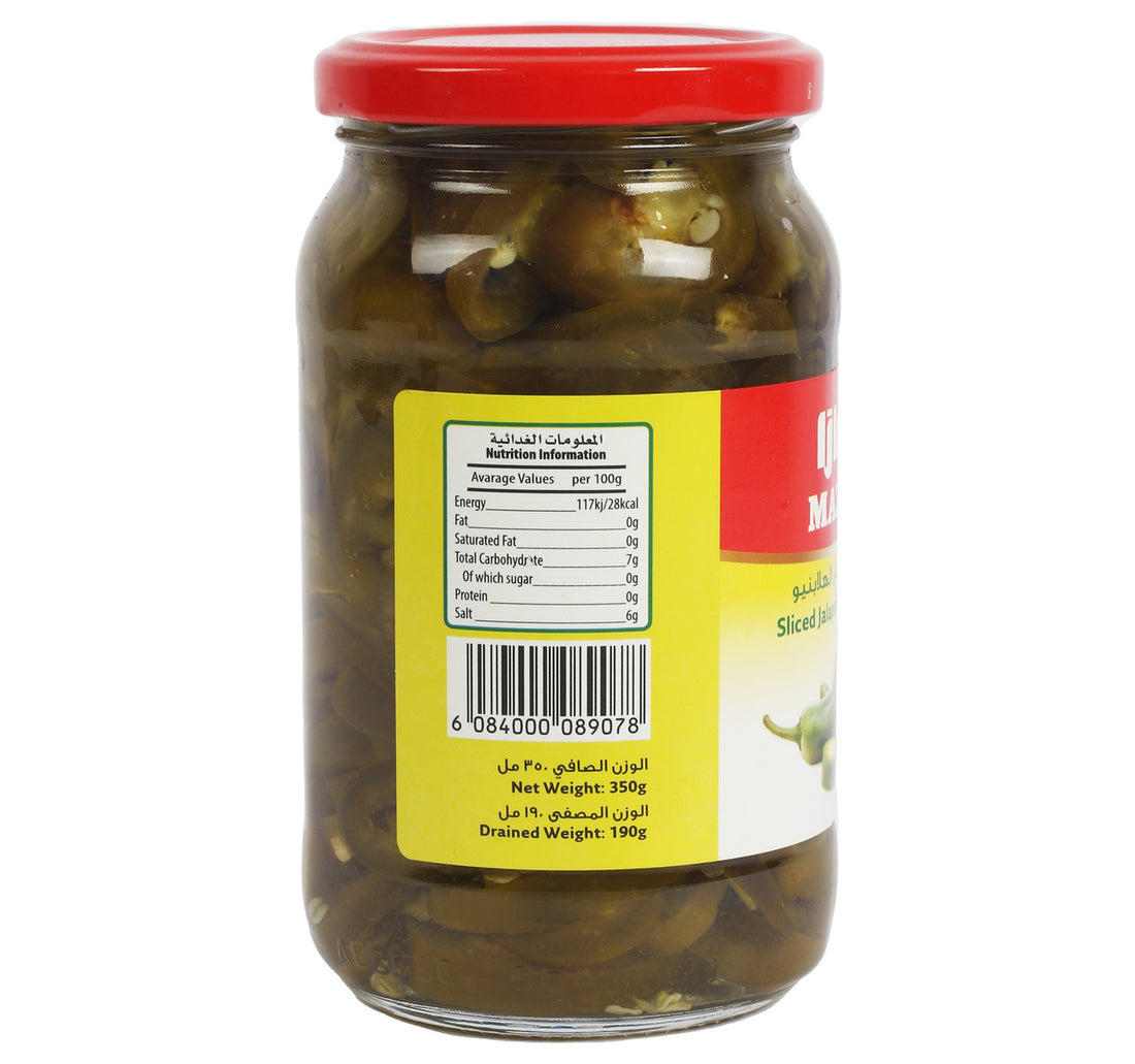 Maza Sliced Jalapeno Peppers 350 g