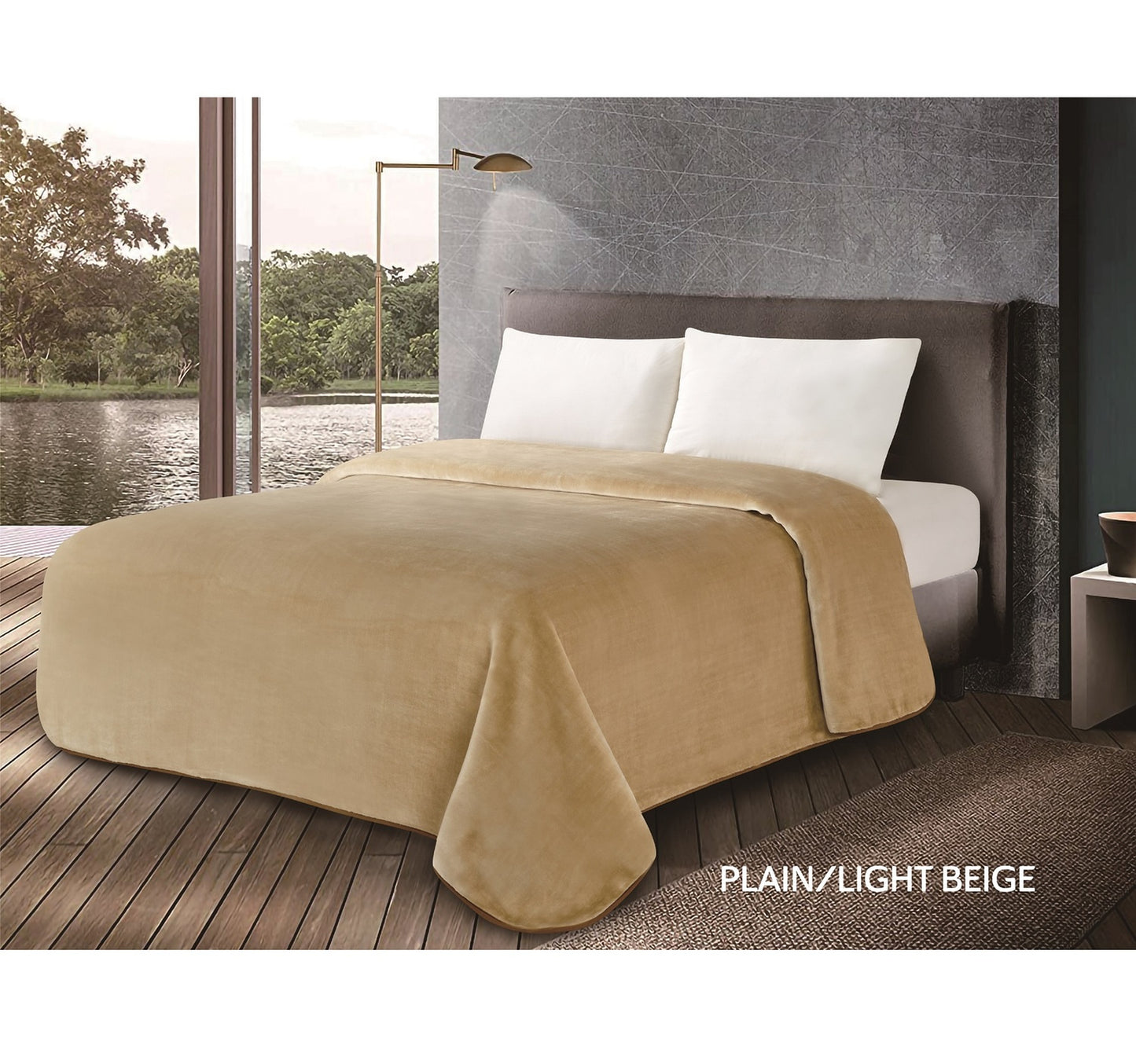 Cannon Blanket Plain 180x240cm Assorted Colors
