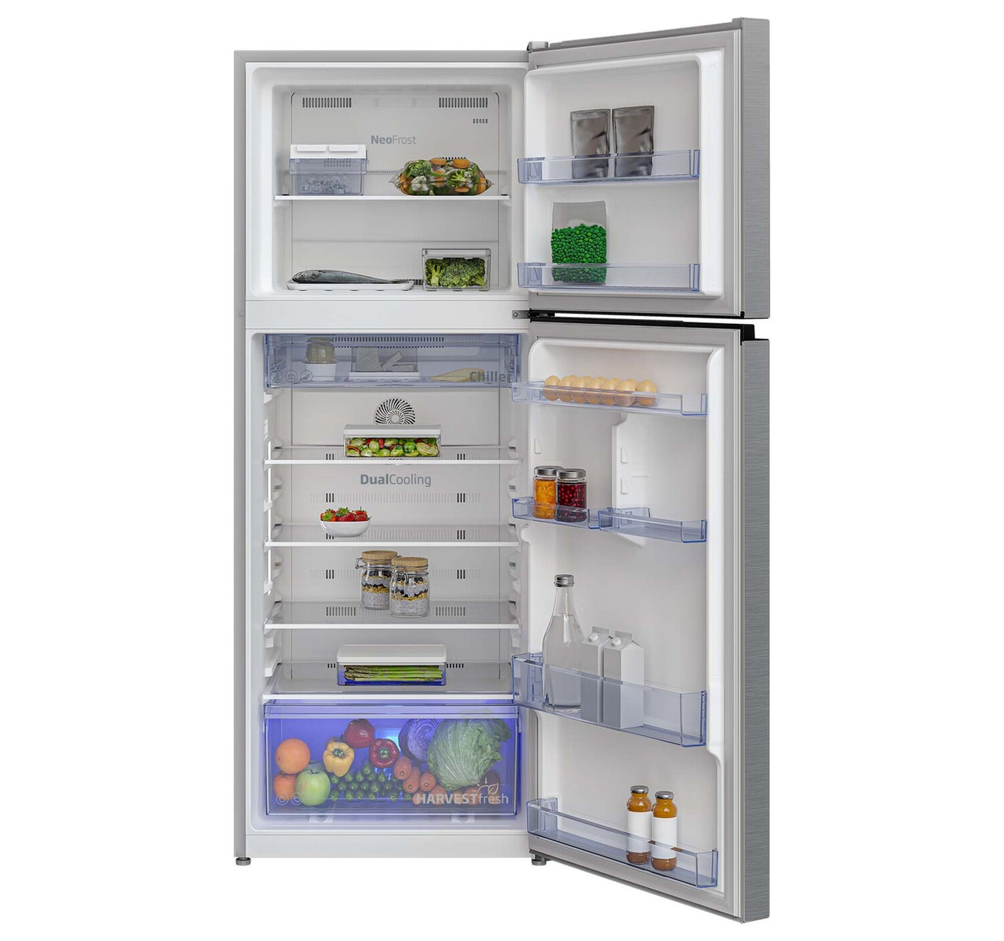 Beko Double Door Refrigerator RDNT401XS 375LTR