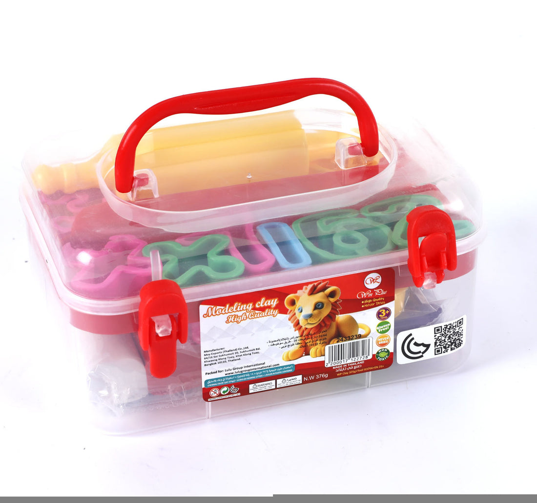 مجموعة طين النمذجة وين بلس، 15 قطعة، متنوعة، B3766+EN